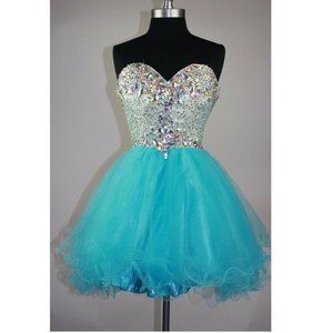 Sweetheart 16 Cocktail Short Homecoming Formal Ball Party Evening Prom Dresses